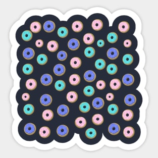 Donuts pattern Sticker